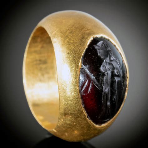 greek gold ring